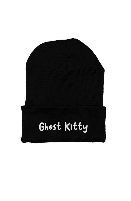 Ghost Kitty Beanie